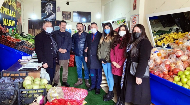 DEVA HEYETİ, ESNAFIN SORUNLARINI DİNLEDİ