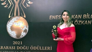 KADER ÇİMEN'E ULUSLARARASI ÖDÜL