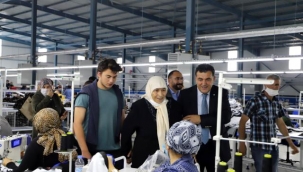 SABRİ-SANİYE ERDOĞAN TEKSTİL KOMPLEKSİ ÜRETİME BAŞLADI