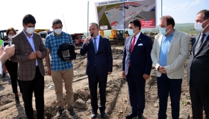Ardahan Şehirlerarası Otobüs Terminali'nin temeli atıldı