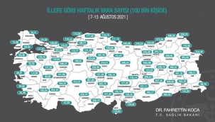 Vaka sayısı en çok artan illerimiz; Batman, Bayburt, Aksaray, Gümüşhane ve Ardahan