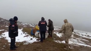 Allahukeber Dağları'nda mahsur kaldılar