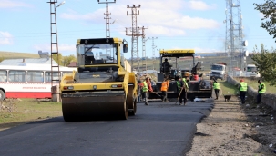 ARDAHAN'DA SICAK ASFALT SEFERBERLİĞİ