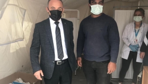 Ardahan Valisi Hüseyin Öner sanayi esnafını Kovid-19 aşısı olmaya davet etti