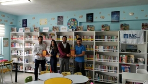 Büşra'nın ismi kütüphanede yaşayacak