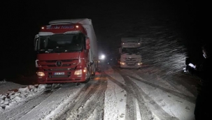 Kar ve tipi beklenenden erken geldi!