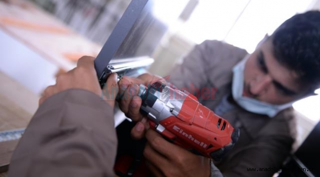 Ardahan'da kurumların mobilyaları meslek lisesinden karşılanıyor