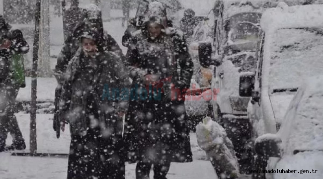 Ardahan için yoğun kar yağışı uyarısı!