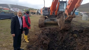 GÖLE BELEDİYESİ'NDEN ALTYAPI SEFERBERLİĞİ