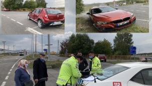 Hatalı sollama kazaya neden oldu