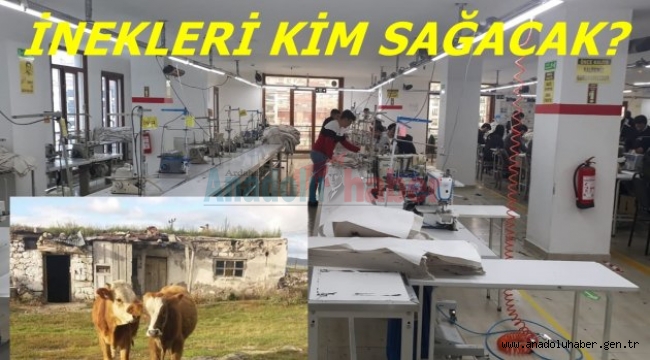 Hayvancılık Olmadı, Tekstil İşçiliği İster Misiniz?