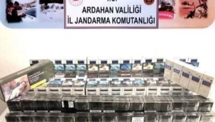 JANDARMA'DAN KAÇAK SİGARA OPERASYONU