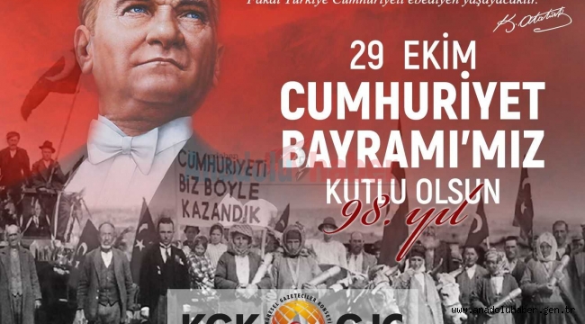 KGK: Cumhuriyet bir kazanımdır ve bağımsızlığımızın teminatıdır