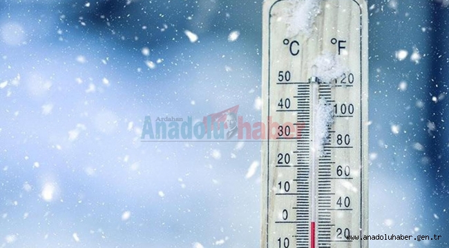 Termometreler sıfırın altında 7 dereceyi gösterdi