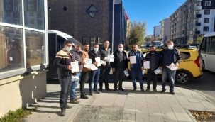 TİCARİ ARAÇLARIN DEZENFEKTE İŞLEMLERİ DEVAM EDİYOR