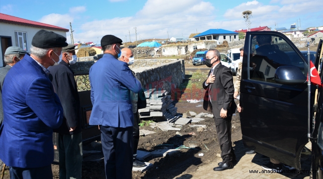 Vali Öner köy ziyaretlerine devam ediyor