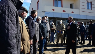 Vali Öner, Köy Ziyaretlerine devam ediyor