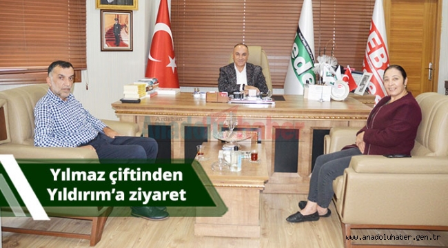 Yılmaz çiftinden Yıldırım'a ziyaret