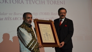 ARDAHAN ÜNİVERSİTESİ'NDEN HİSARCIKLIOĞLU'NA FAHRİ DOKTORA
