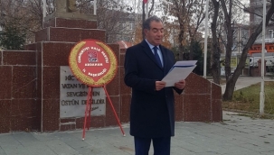 CHP'den Ulu Önder için anma Töreni.
