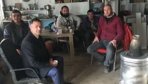 Deva Partisi İl Başkanı Candar Yılmaz, Esnaf Ziyaretine Çıktı