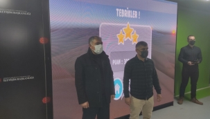 Gazetecilerimiz Dijital Tırı Ziyaret ettiler.