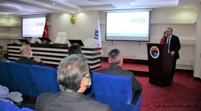 İl Afet ve Acil Durum Koordinasyon Kurulu Toplantısı yapıldı
