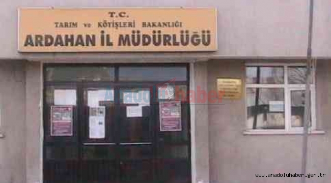 ARDAHAN TARIM İL MÜDÜRLÜĞÜNDE NELER OLUYOR?