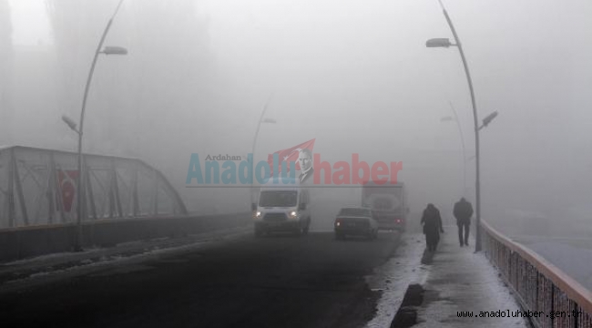 Ardahan ve ilçeleri Sibirya soğuklarına teslim oldu