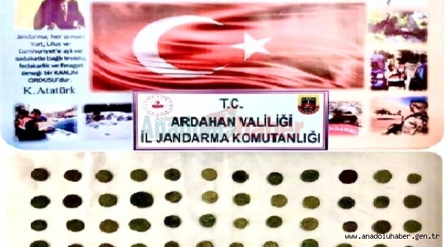Tarihi eser operasyonu, onlarca sikke ele geçirildi