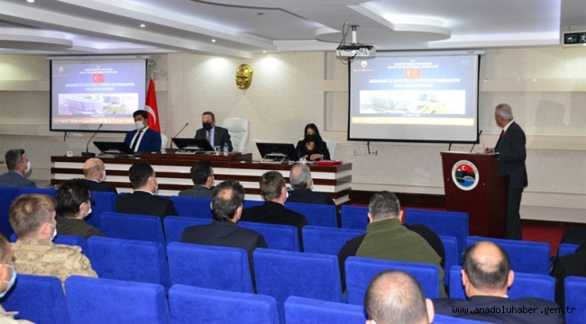 2022 Yılının İlk İl Koordinasyon Kurulu Toplantısı yapıldı