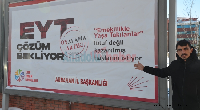 EYT Sorunu Billboardlarda !