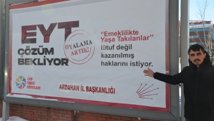 EYT Sorunu Billboardlarda !