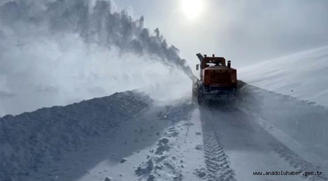 Kapalı bulunan 6 köy yolu da ulaşıma açıldı