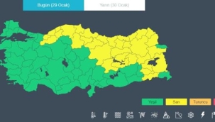 Meteoroloji'den sarı kodlu uyarı!