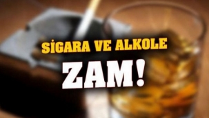 Sigara ve alkolde ÖTV zammı!