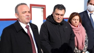 Vali Öner ve Başkan Demir'den fabrika ziyareti