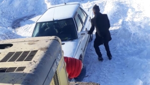 53 köy yolu ulaşıma açıldı