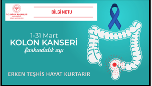 KOLOREKTAL KANSER FARKINDALIK AYI