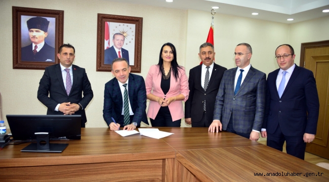 “KÖYÜMDE YAŞAMAK İÇİN BİR SÜRÜ NEDENİM VAR PROJESİ” İÇİN PROTOKOL İMZA TÖRENİ YAPILDI