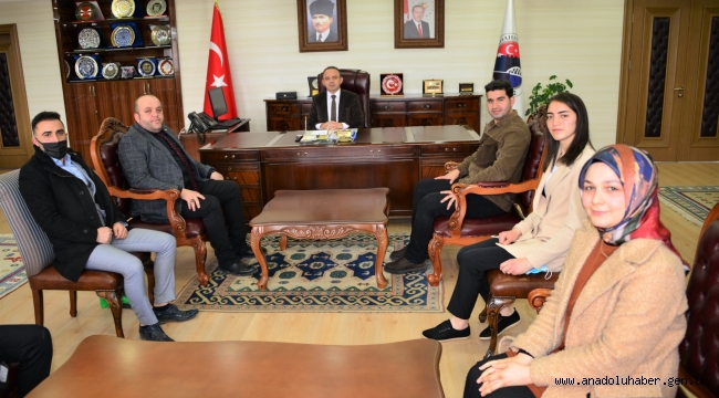 Yeşilay Cemiyeti Vali Öner’i makamında ziyaret etti