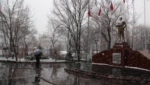 Ardahan'da kar yağışı