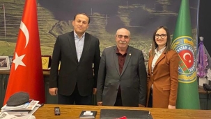 İş Bankası Ardahan Şubesinden Ziraat Odası Başkanlığına ziyaret