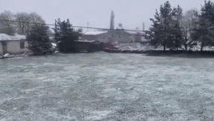 Ardahan'da bayramda kar sürprizi