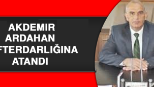 Ardahan Defterdarı Akdemir, göreve başladı