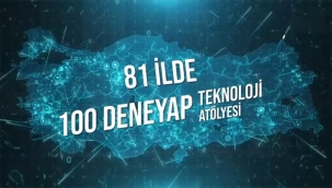 Deneyap atölyeleri 81 ilde öğrencilerini bekliyor