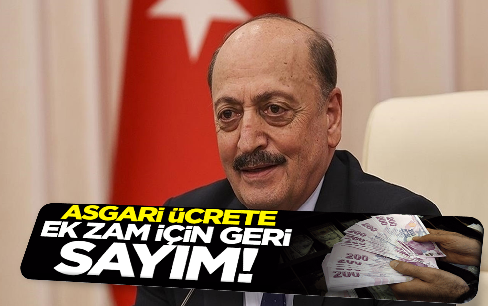 Asgari Ücrete ara zam için geri sayım başladı