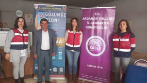 İl Jandarma Komutanlığından anlamı ziyaretler