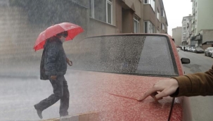Posof'ta sağanak ve dolu etkili oldu