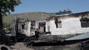 ARDAHAN'DA KORKUTAN YANGIN